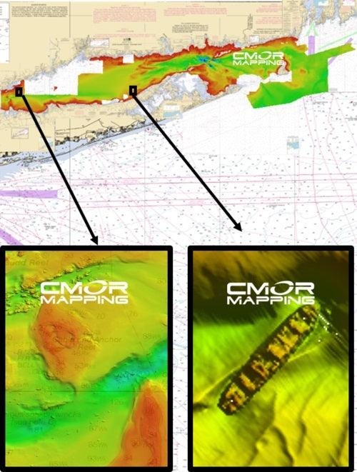 Cmor Mapping Limv001s Long/block Island Simrad - Boat Gear USA