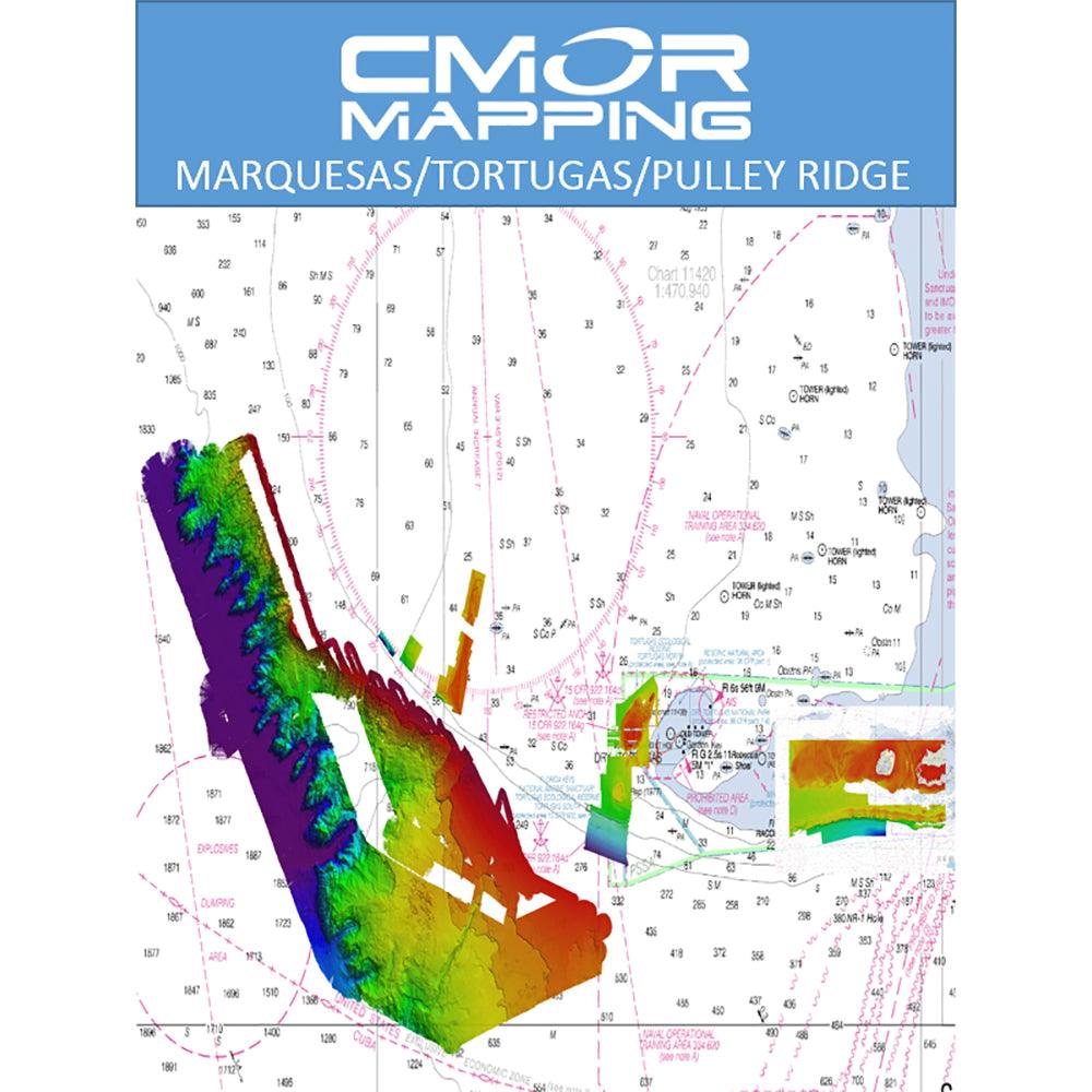 CMOR Mapping Marquesas, Tortugas, Pulley Ridge f/Raymarine - Boat Gear USA