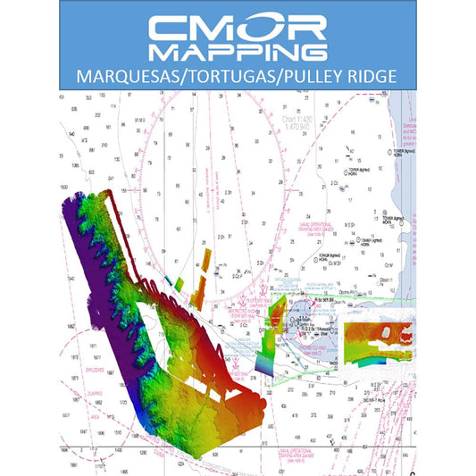 CMOR Mapping Marquesas, Tortugas, Pulley Ridge f/Raymarine - Boat Gear USA