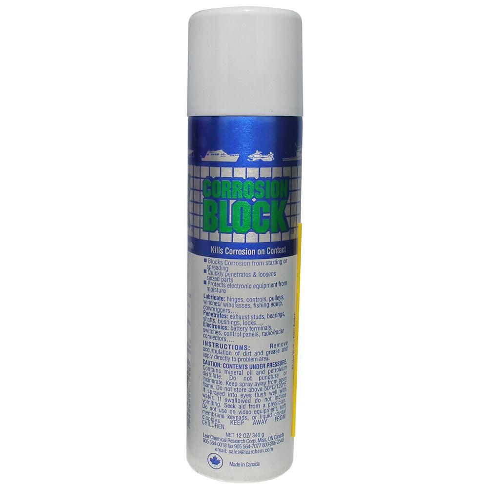 Corrosion Block 12oz Aerosol Can - Non-Hazmat, Non-Flammable & Non-Toxic - Boat Gear USA
