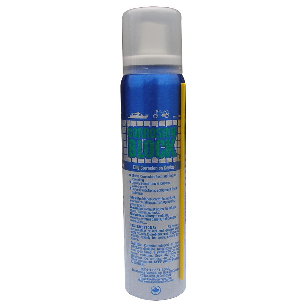 Corrosion Block Liquid Pump Spray - 4oz - Non-Hazmat, Non-Flammable & Non-Toxic - Boat Gear USA