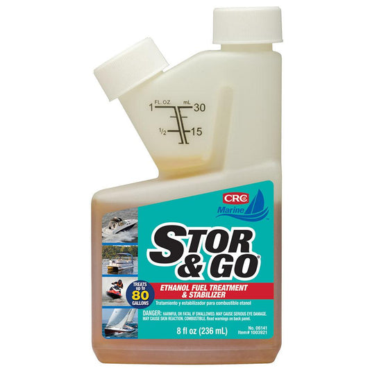 CRC Stor & Go® Ethanol Fuel Treatment & Stabilizer - 8oz - #06141 - Boat Gear USA