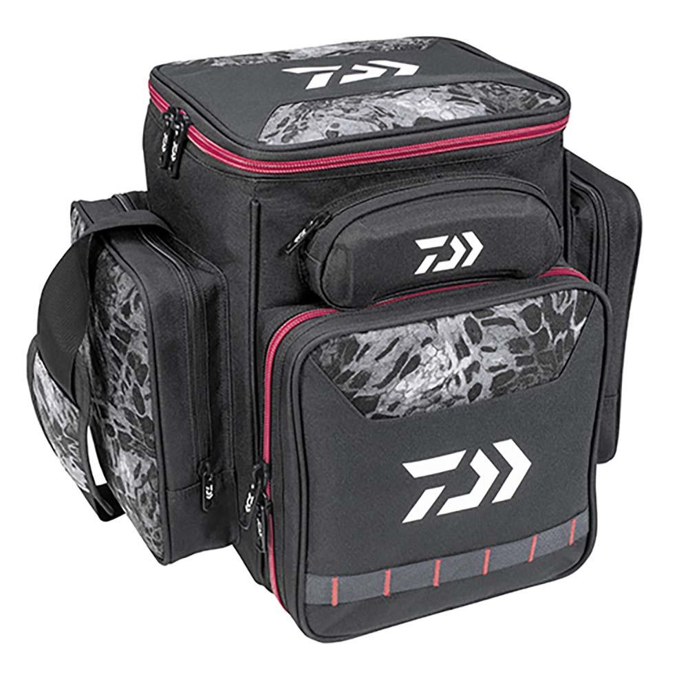 Daiwa D-Vec Tackle Pack - Large - 9" x 13" x 14" - Tactical Grey - Boat Gear USA