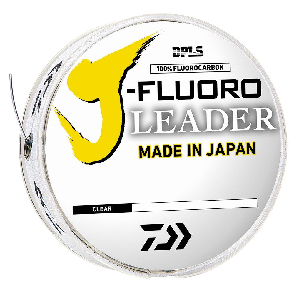 Daiwa J-FLUORO Fluorocarbon Leader - 40lb - 50yds - Boat Gear USA