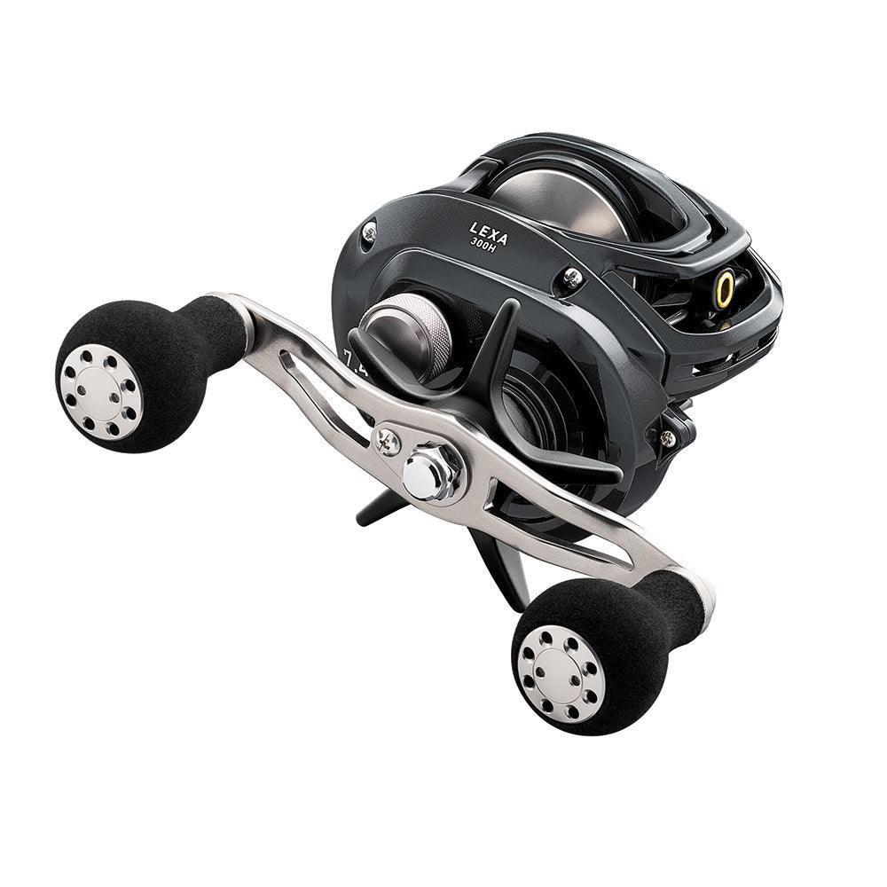 Daiwa Lexa 400 Baitcasting Reel - High Speed - Dual Paddle Handle - Boat Gear USA