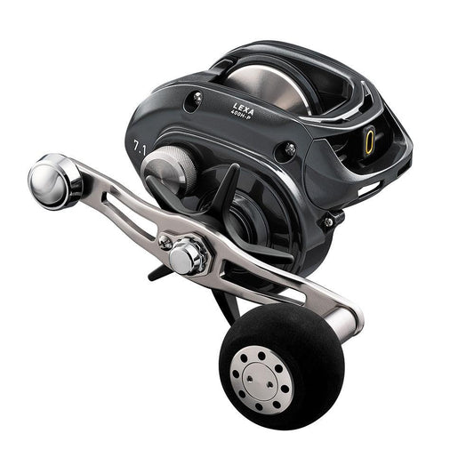 Daiwa Lexa 400 Baitcasting Reel - Hyper Speed - Power Handle - Boat Gear USA