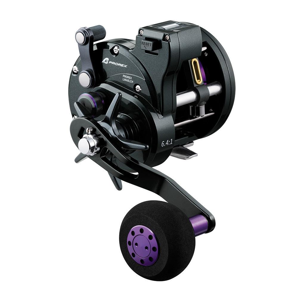 Daiwa PROREX LWLC Level Wind Line Counter Reel - PRXLW40LCH - Boat Gear USA