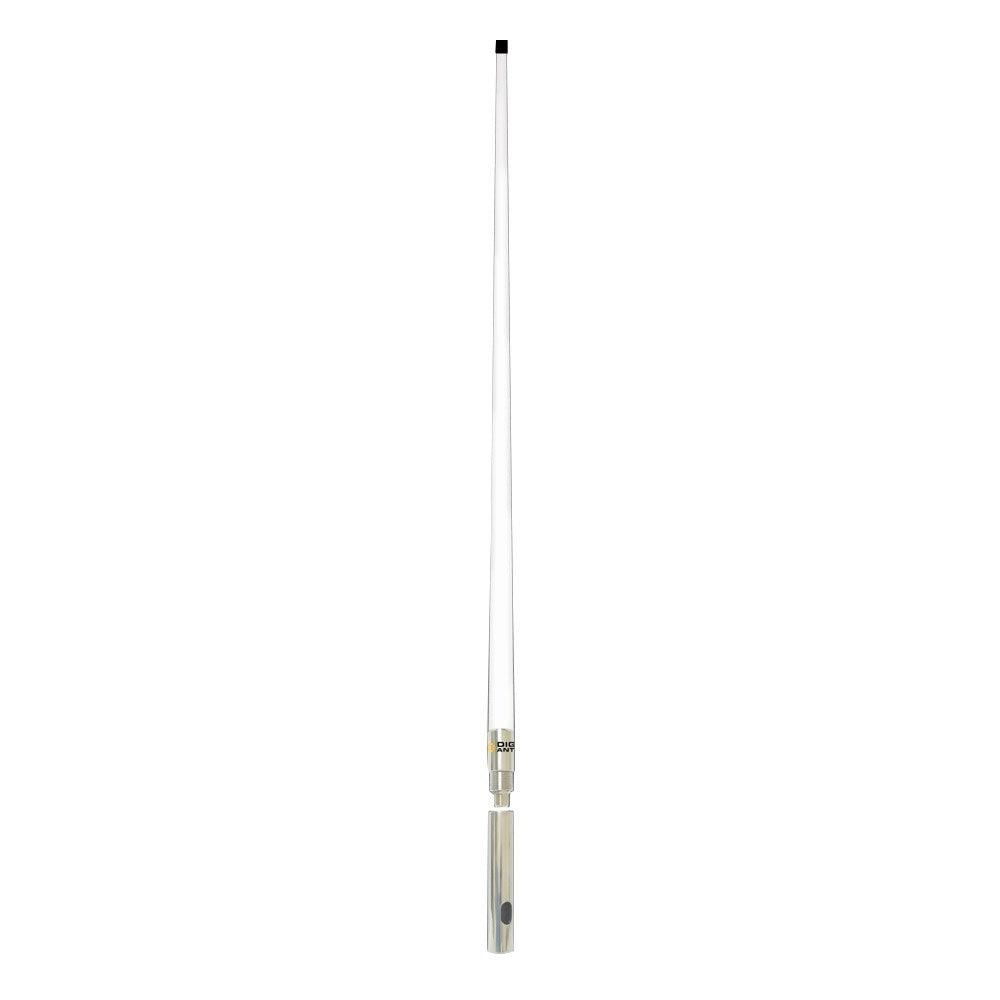 Digital 829vw-s 8' Vhf Antenna With Male Ferrule No Cable - Boat Gear USA