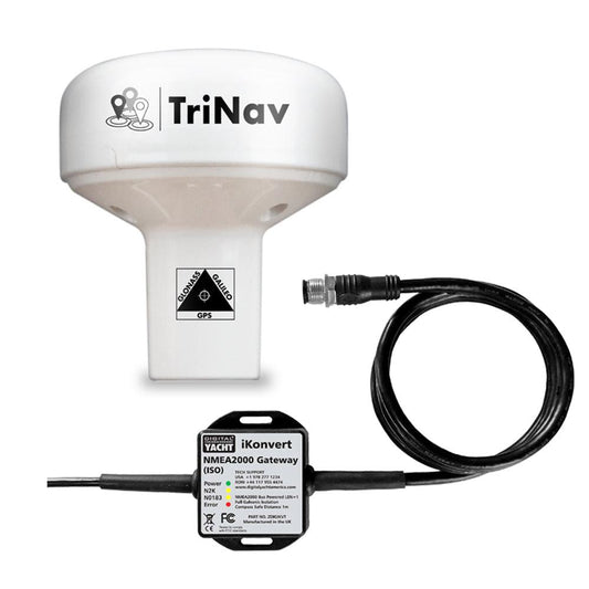 Digital Yacht Gps160 Trinav Gps. Glonass, Galileo Sensor Nmea2000 Ikonvert Bundle - Boat Gear USA