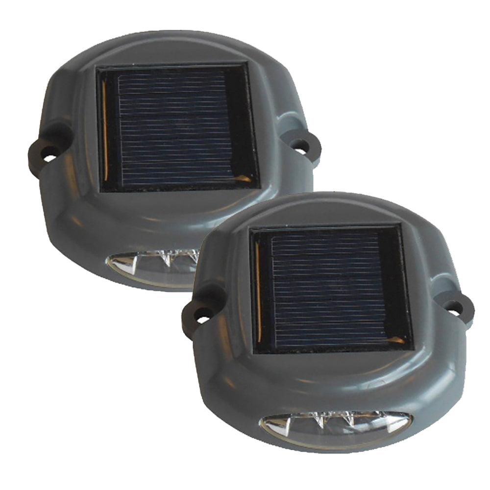 Dock Edge Docklite Solar Dock & Deck Light - 2-Pack - Boat Gear USA