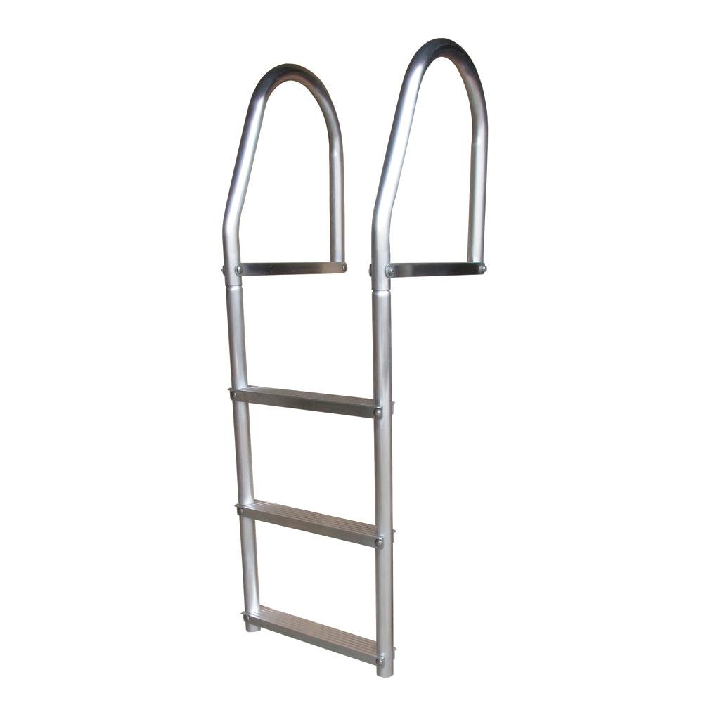 Dock Edge Fixed Eco - Weld Free Aluminum 3-Step Dock Ladder - Boat Gear USA