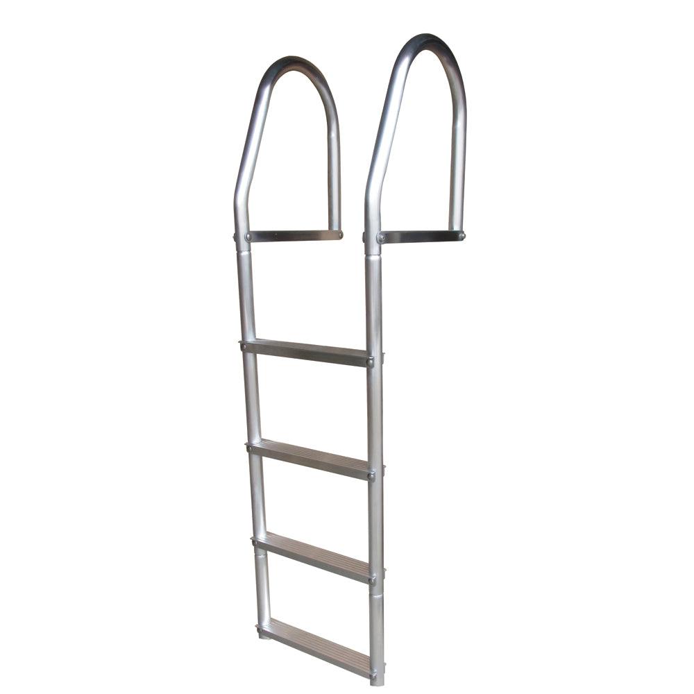 Dock Edge Fixed Eco - Weld Free Aluminum 4-Step Dock Ladder - Boat Gear USA