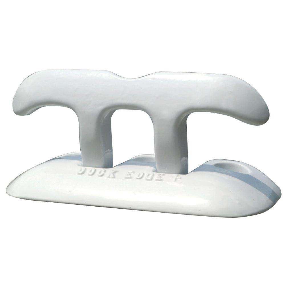 Dock Edge Flip Up Dock Cleat 8" - White - Boat Gear USA