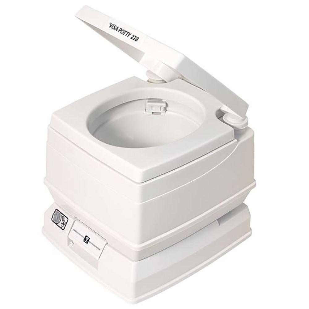 Dock Edge Visa Potty Portable Toilet - 8L - Boat Gear USA