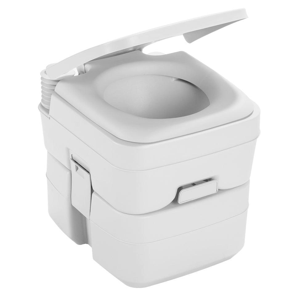 Dometic 966 Portable Toilet - 5 Gallon - Platinum - Boat Gear USA