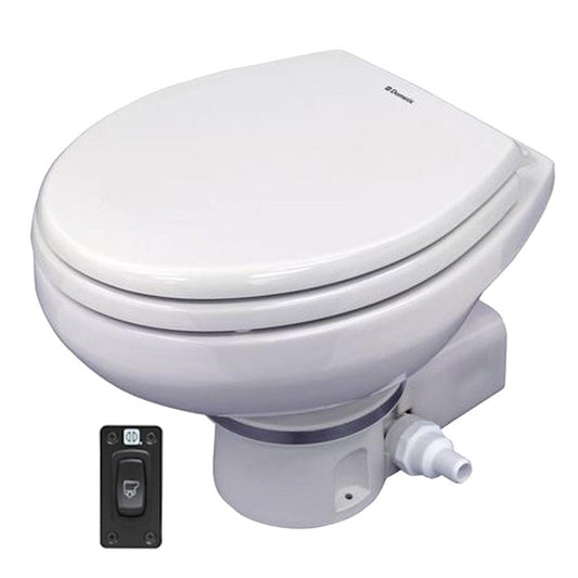 Dometic MasterFlush 7260 Macerator Toilet - 12V - White - Boat Gear USA