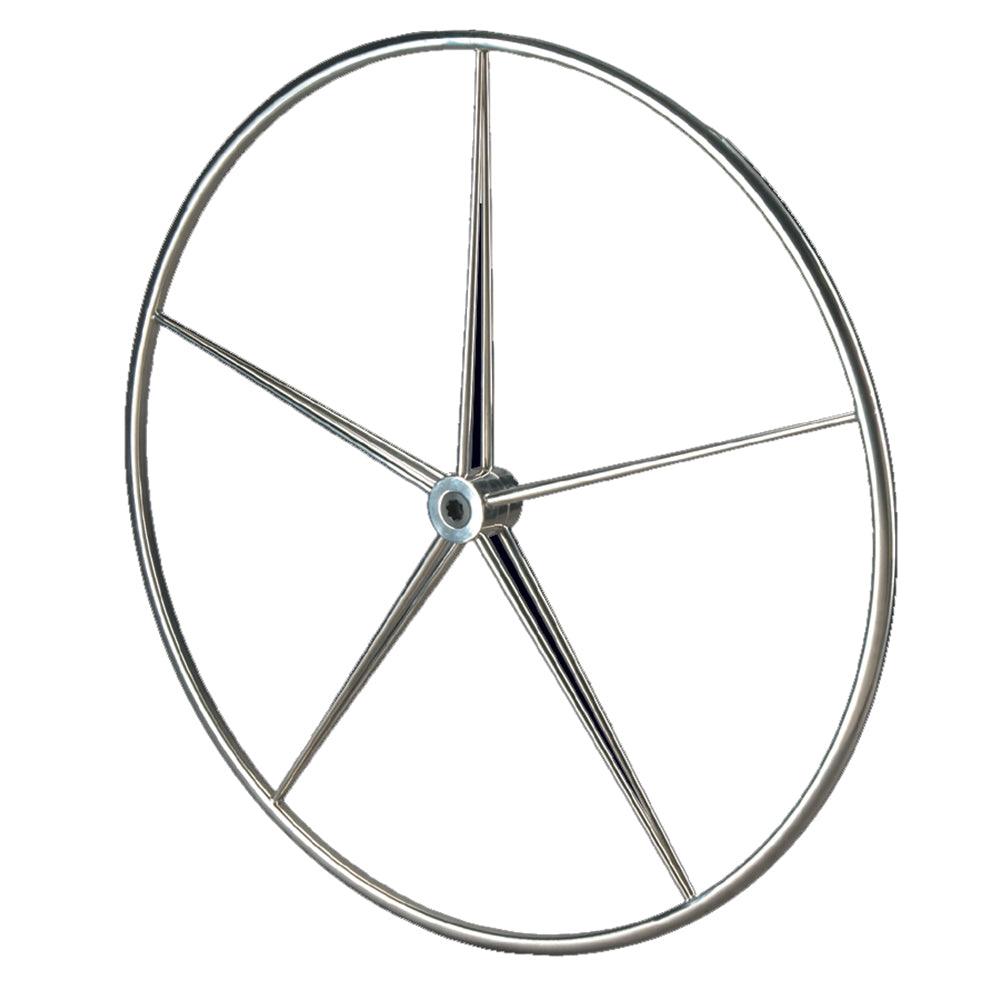 Edson 40" Stainless B-Spoke Destroyer™ Wheel - Boat Gear USA