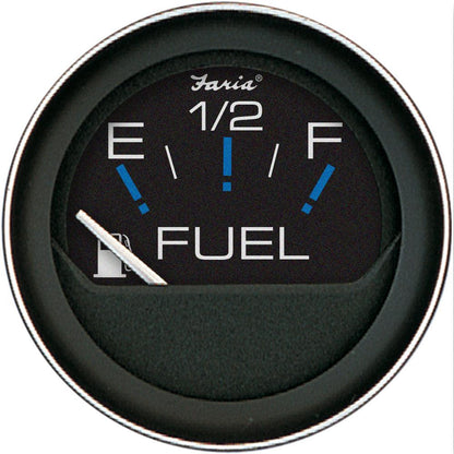 Faria Coral 2" Fuel Level Gauge (E-1/2-F) - Boat Gear USA