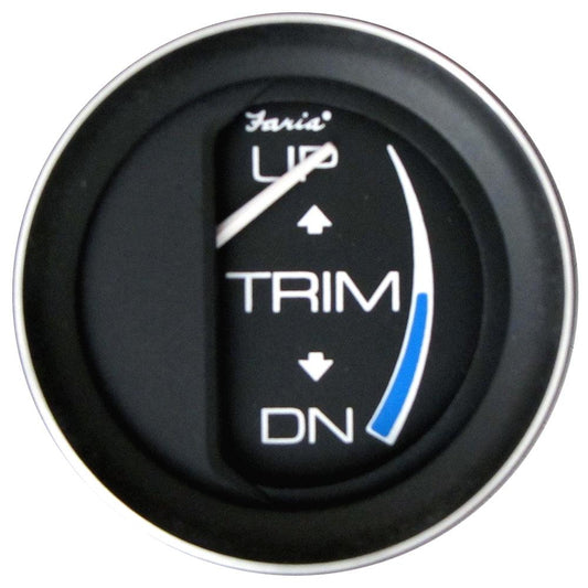 Faria Coral 2" Trim Gauge f/Suzuki, Johnson & Evinrude Outboard - Boat Gear USA