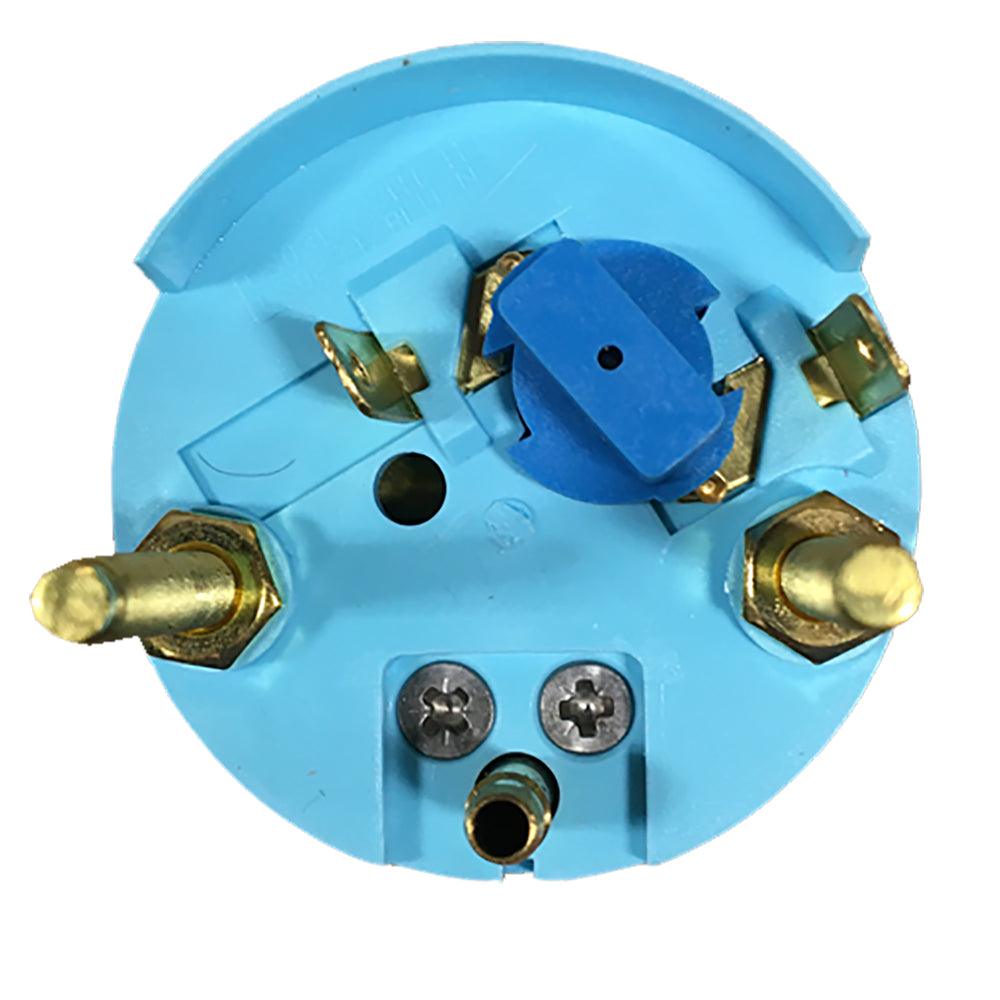 Faria Coral 2" Water Pressure Gauge (30 PSI) - Boat Gear USA