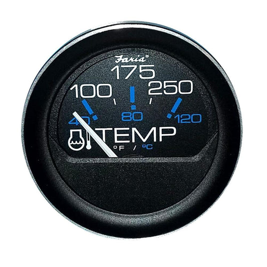 Faria Coral 2" Water Temperature Gauge (100 - 250°F) - Boat Gear USA