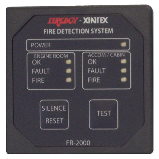 Fireboy-Xintex FR-2000 Fire Detection & Alarm Panel - Boat Gear USA