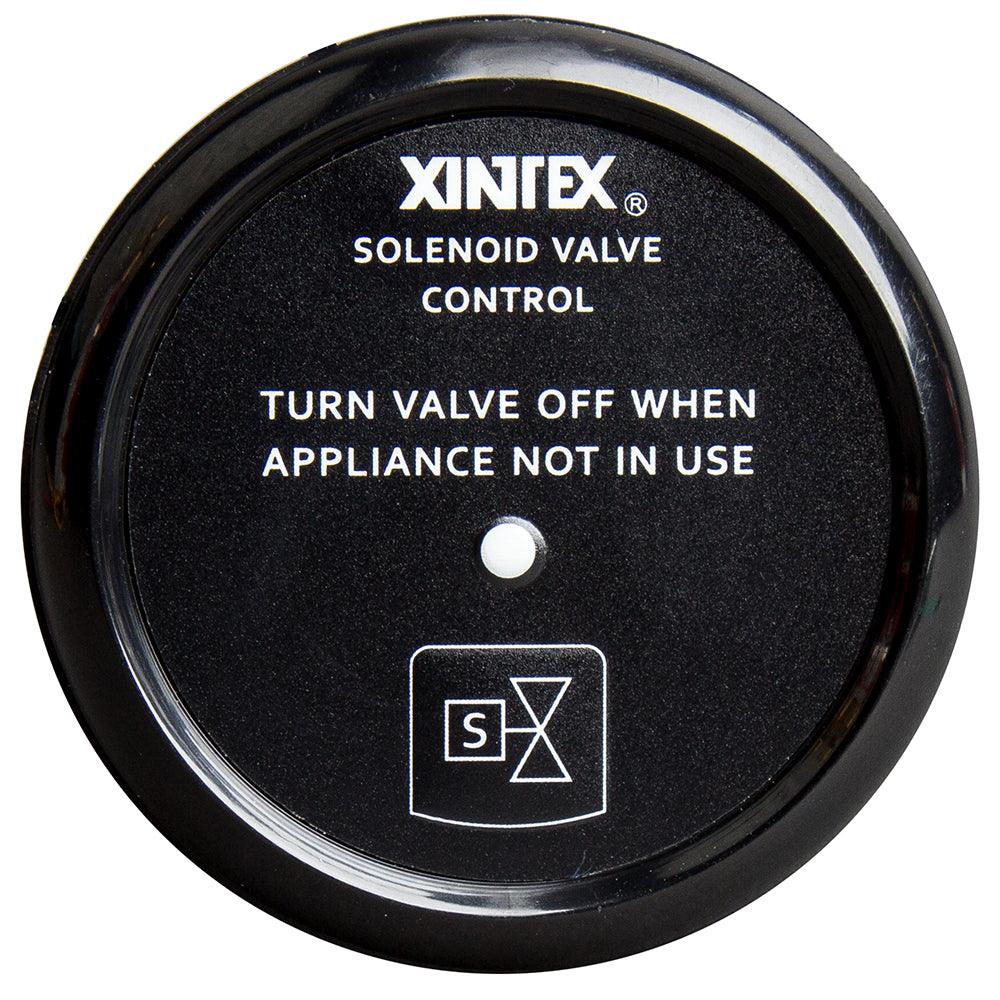 Fireboy-Xintex Propane Control & Solenoid Valve w/Black Bezel Display - Boat Gear USA