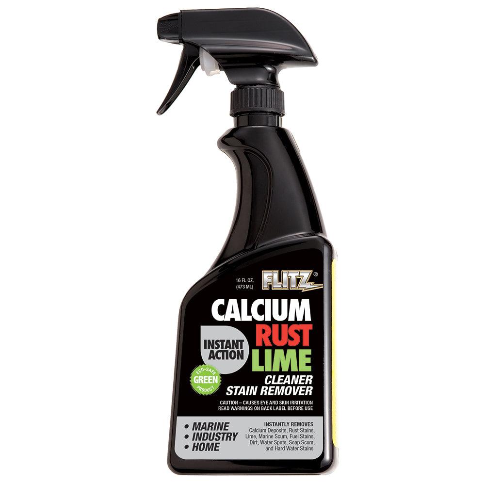 Flitz Instant Calcium, Rust & Lime Remover - 16oz Spray Bottle - Boat Gear USA