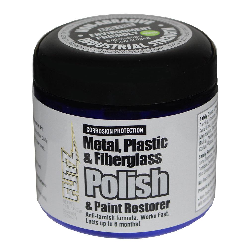 Flitz Metal, Plastic & Fiberglass Polish Paste - 1.0lb - Boat Gear USA