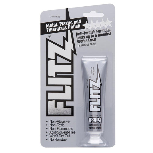 Flitz Polish - Paste - 1.76oz Tube - 3-Pack - Boat Gear USA