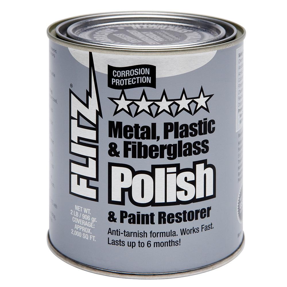 Flitz Polish - Paste - 2.0 lb. Quart Can - Boat Gear USA