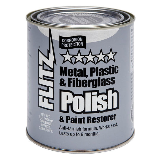 Flitz Polish - Paste - 2.0 lb. Quart Can - Boat Gear USA