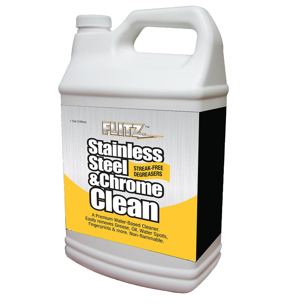 Flitz Stainless Steel & Chrome Cleaner w/Degreaser - 1 Gallon - Boat Gear USA