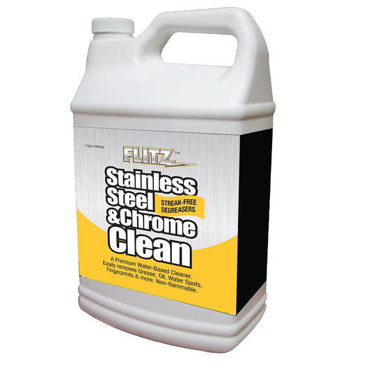 Flitz Stainless Steel & Chrome Cleaner w/Degreaser - 1 Gallon - Boat Gear USA