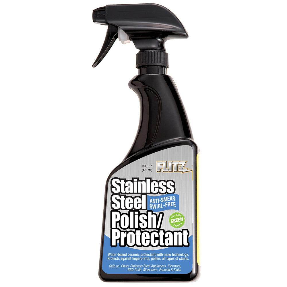 Flitz Stainless Steel Polish/Protectant - 16oz Spray - Boat Gear USA