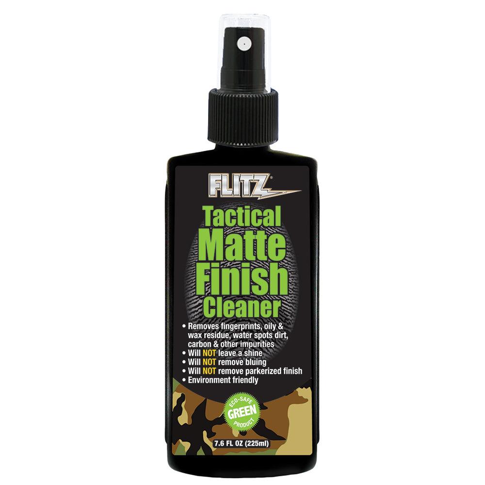 Flitz Tactical Matte Finish Cleaner - 7.6oz Spray - Boat Gear USA