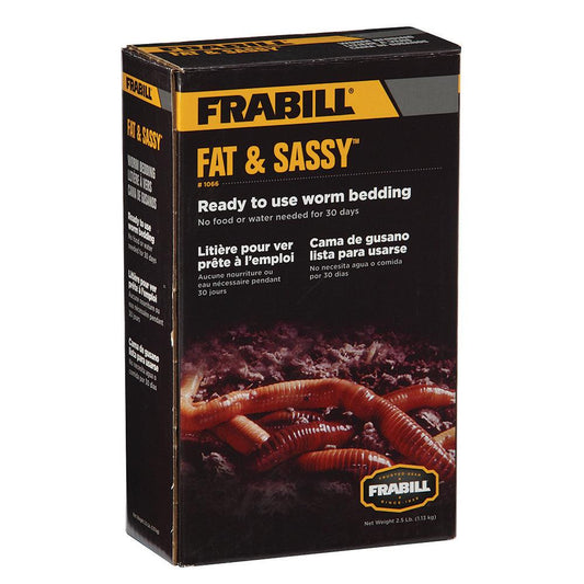 Frabill Fat & Sassy Pre-Mixed Worm Bedding - 2.5lbs - Boat Gear USA