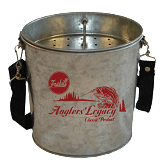 Frabill Galvanized Wade Bucket - 2 Quart - Boat Gear USA