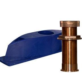 Furuno 235-mslf Long Stem Bronze Thru-hull Depth/temp Nmea2000 Smart Sensor - Boat Gear USA