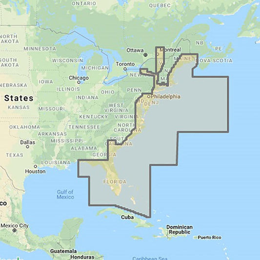 Furuno MM3-FNA-022 C-MAP Fishing Chart US East Coast & Bahamas *Needs System ID# To Process - Boat Gear USA