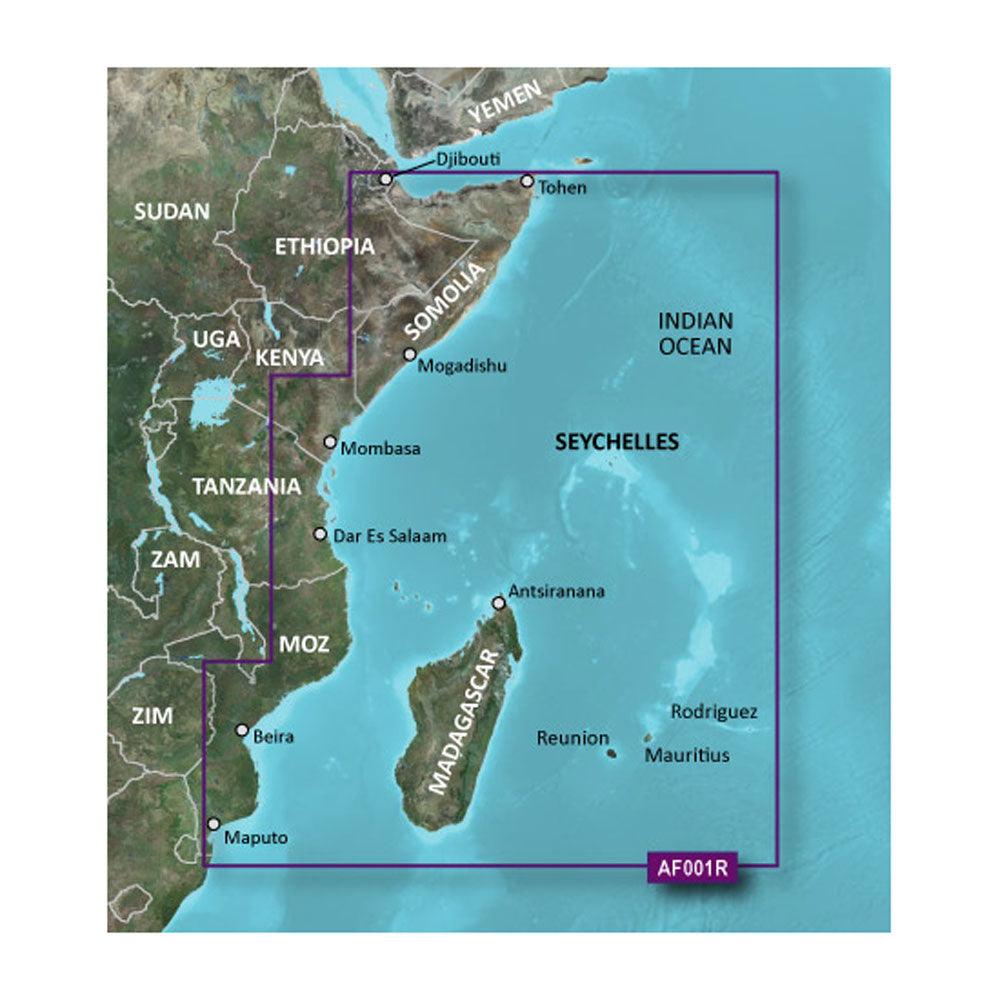 Garmin BlueChart® g3 HD - HXAF001R - Eastern Africa - microSD™/SD™ - Boat Gear USA