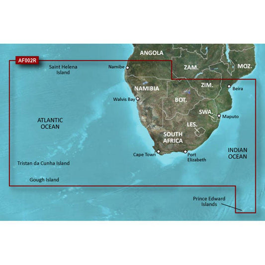 Garmin BlueChart® g3 HD - HXAF002R - South Africa - microSD™/SD™ - Boat Gear USA