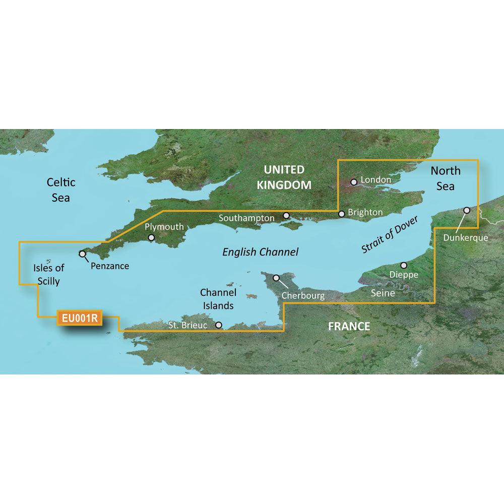 Garmin BlueChart® g3 HD - HXEU001R - English Channel - microSD™/SD™ - Boat Gear USA