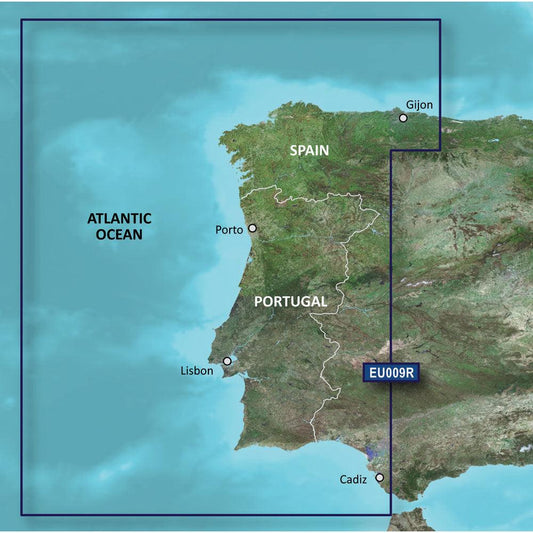 Garmin BlueChart® g3 HD - HXEU009R - Portugal & Northwest Spain - microSD™/SD™ - Boat Gear USA