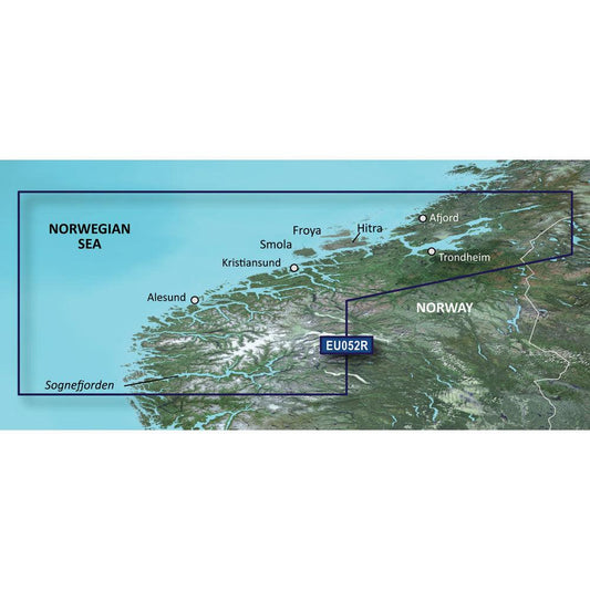 Garmin BlueChart® g3 HD - HXEU052R - Sognefjorden - Svefjorden - microSD™/SD™ - Boat Gear USA