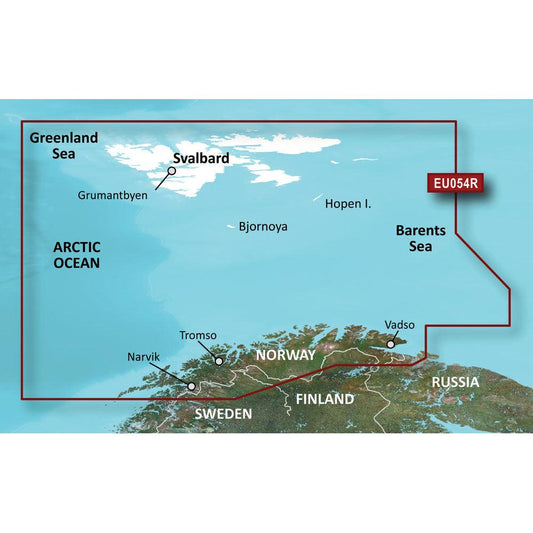 Garmin BlueChart® g3 HD - HXEU054R - Vestfjd - Svalbard - Varanger - microSD™/SD™ - Boat Gear USA