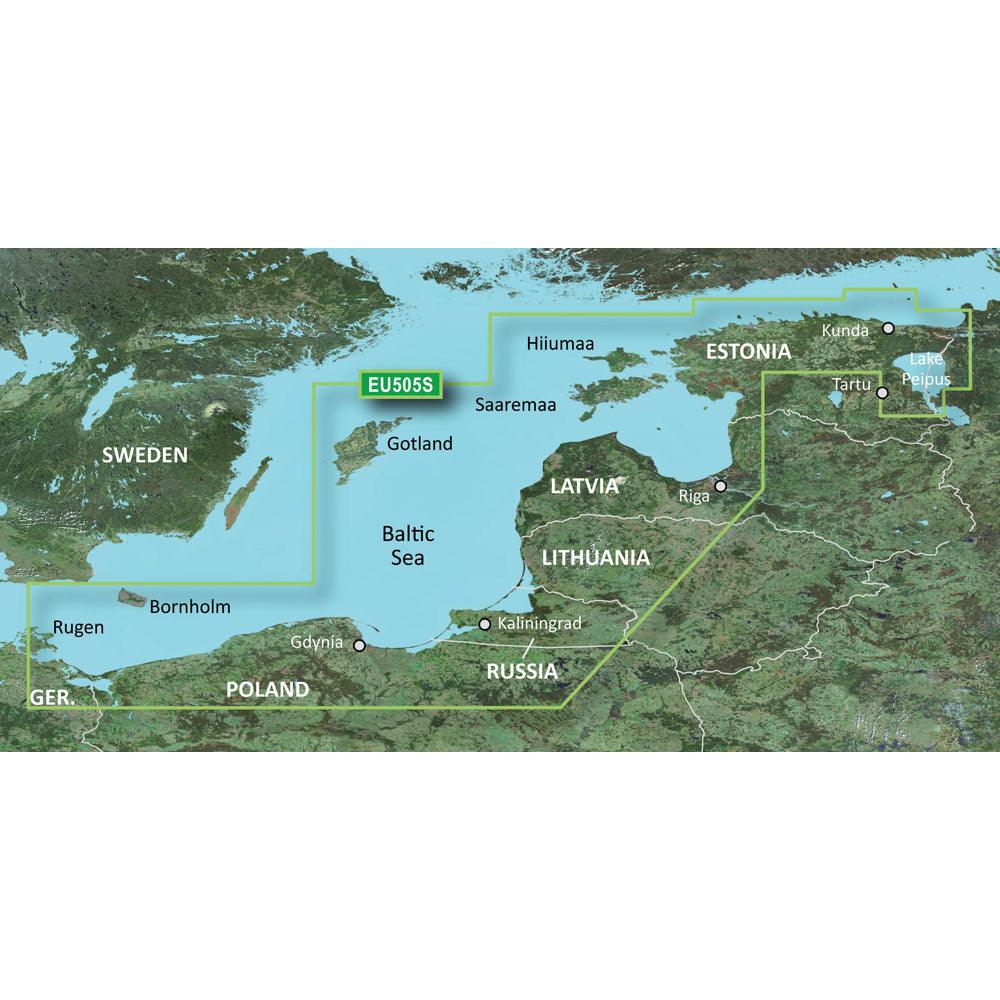 Garmin BlueChart® g3 HD - HXEU065R - Baltic Sea East Coast - microSD™/SD™ - Boat Gear USA