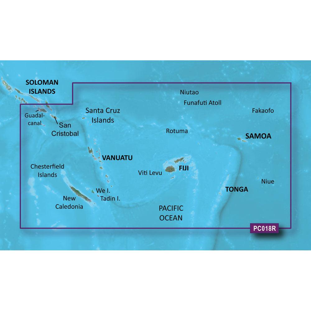 Garmin BlueChart® g3 HD - HXPC018R - New Caledonia To Fiji - microSD™/SD™ - Boat Gear USA