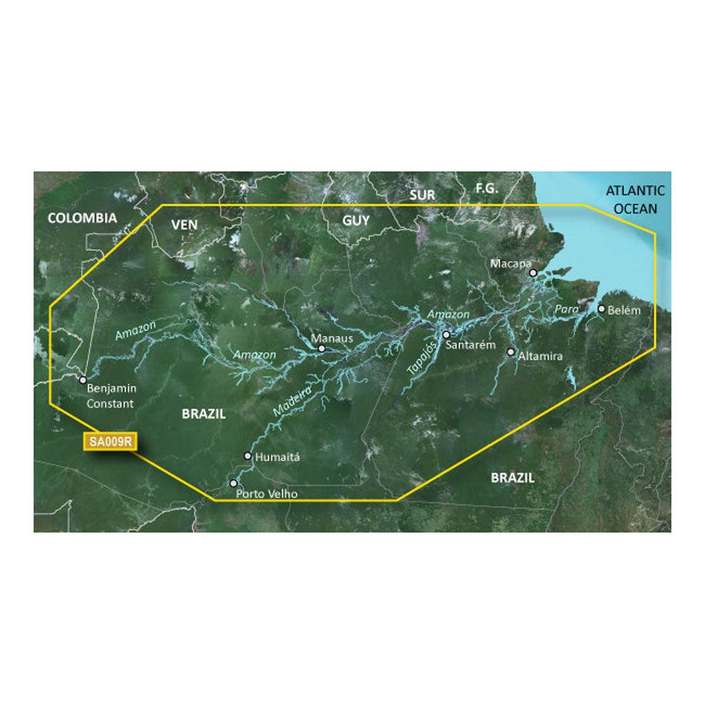 Garmin BlueChart® g3 HD - HXSA009R - Amazon River - microSD™/SD™ - Boat Gear USA