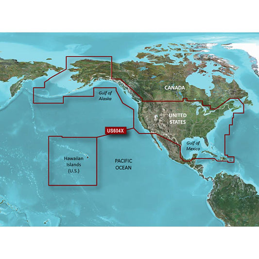 Garmin BlueChart® g3 HD - HXUS604x - US All & Canadian West - microSD™/SD™ - Boat Gear USA